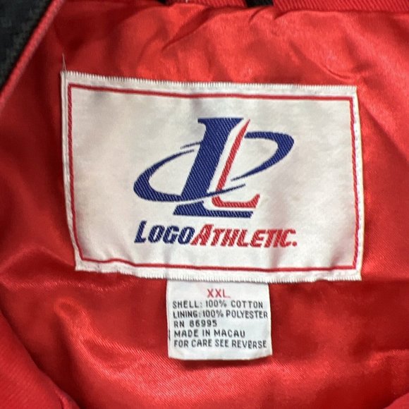 VTG Logo Athletic NASCAR Jacket Mens Size XXL 1998 50th Anniversary Racing - Picture 8 of 16